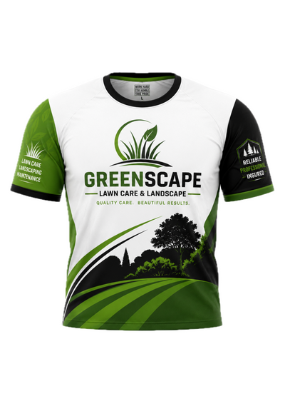 Custom Lawn Care , Landscape business sublimation jersey